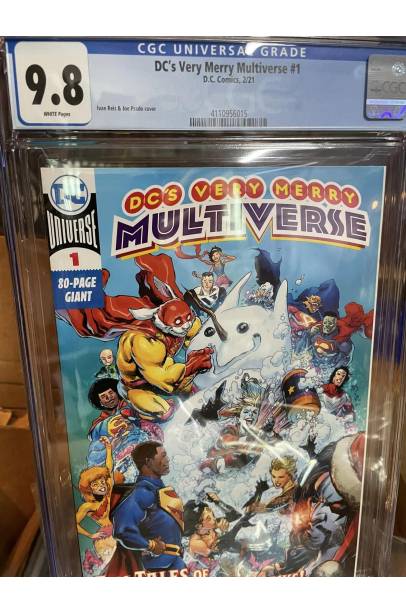 DC's Very Merry Multiverse #1 CGC 9.8 1st Kid Quick 1st Batwoman Beyond
