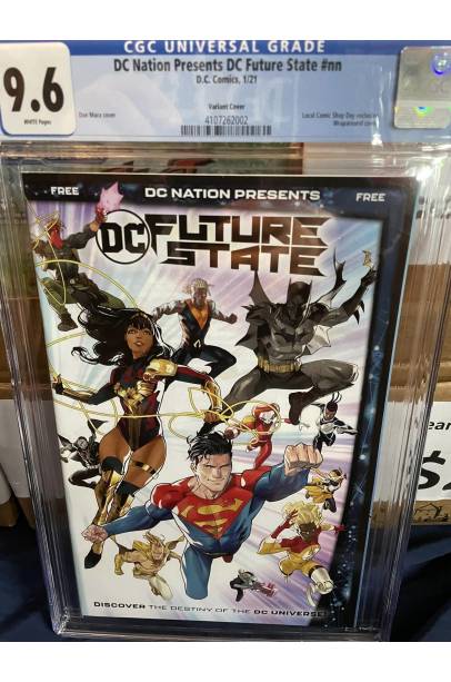 DC Nation Presents: Dc Future State #nn (One per Store Variant)  CGC 9.6