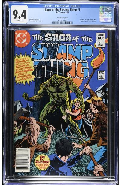 Saga of the Swamp Thing #1 ( 1982 ) CGC 9.4 NEWSSTAND