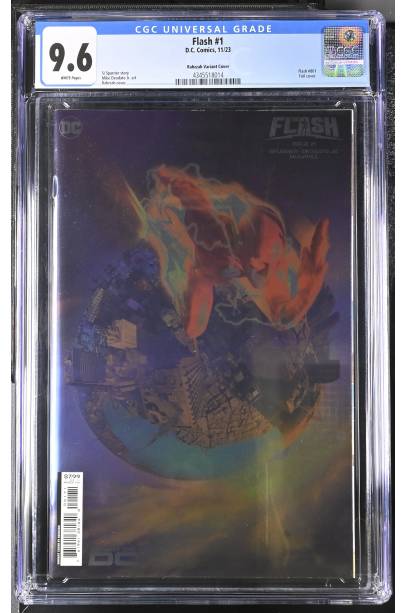 Flash #1 Rahzzah Foil Var  CGC 9.6