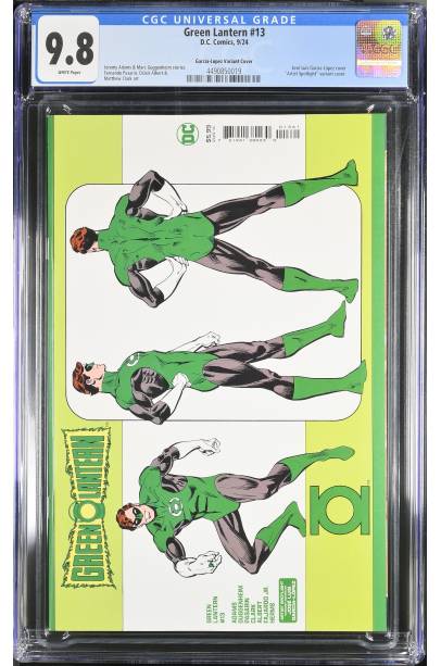 Green Lantern #13 Garcia-Lopez Var CGC 9.8