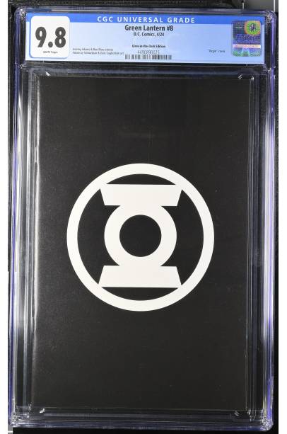 Green Lantern #8 (Glow-in-the-Dark Edition) CGC 9.8
