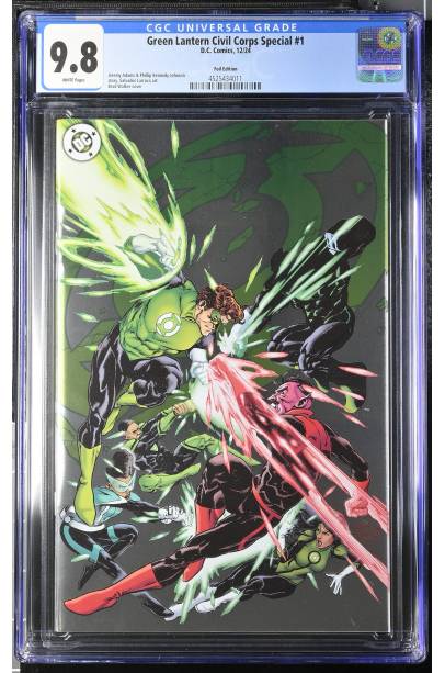 Green Lantern Civil Corps Special #1 FOIL VAR CGC 9.8