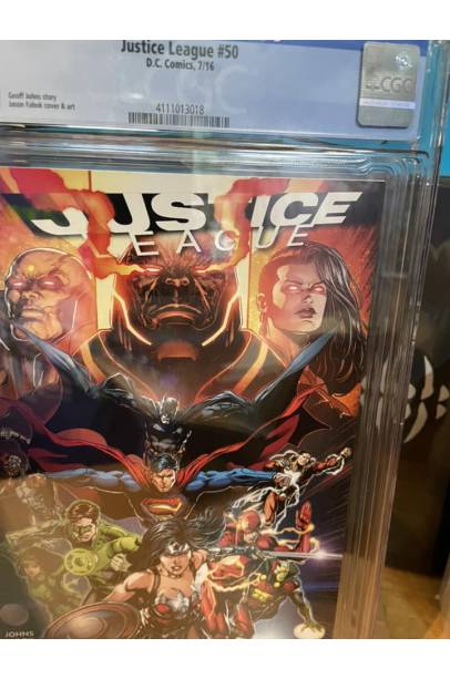 Justice League #50 CGC 9.8  1st print 1st Jessica Cruz 3 Jokers DC 2016