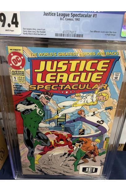Justice League SPECTACULAR #1 CGC 9.4