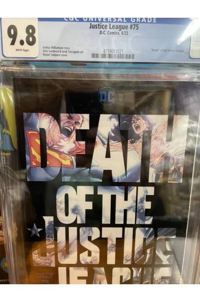 Justice League #75 CGC 9.8