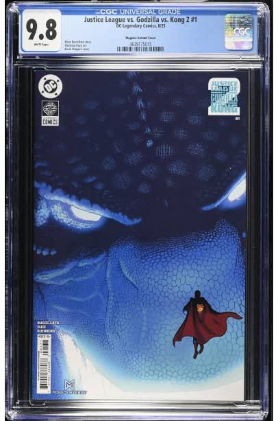 Justice League vs. Godzilla vs. Kong 2 #1 1 in 25 Var CGC 9.8