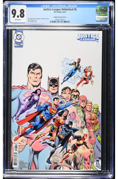 Justice League Unlimited #6 1 in 25 Dan Jurgens Var CGC 9.8