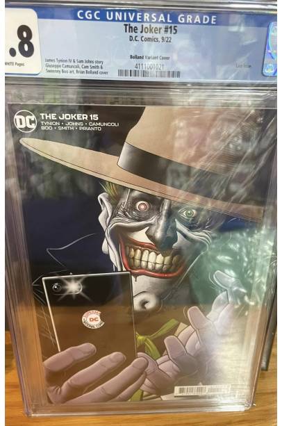 The Joker #15 CGC 9.8 Brian Bolland Var