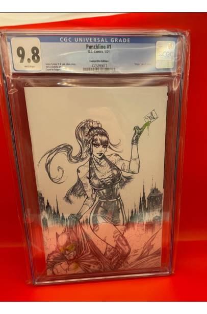0 PUNCHLINE #1 EXCLUSIVE VAR EDITION CGC 9.8