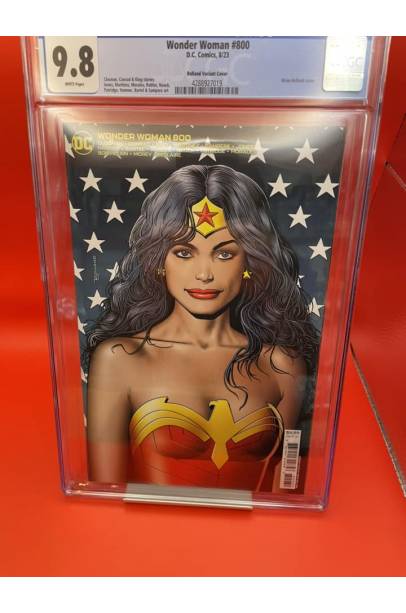 Wonder Woman #800 Brian Bolland Card Stock Var CGC 9.8