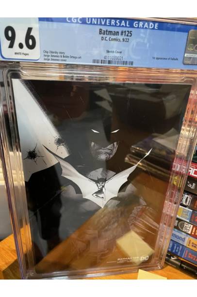 Batman #125 1st Failsafe 1 IN 25 Wraparound cover CGC 9.6