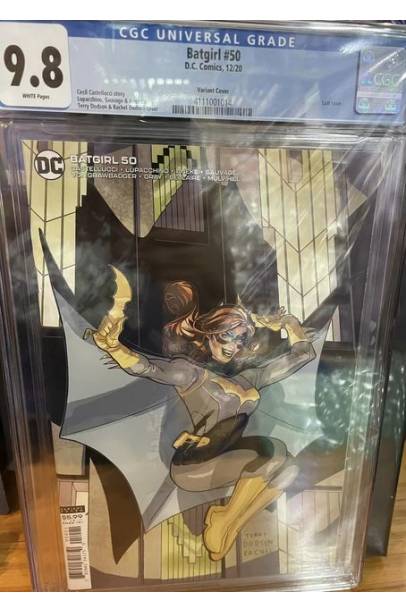 BATGIRL #50 CGC 9.8 CARDSTOCK VARIANT KEY 1ST APP RYAN WILDER CW FLASH