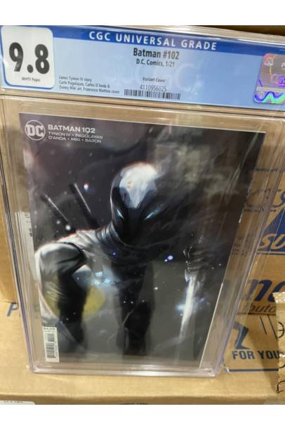 BATMAN #102 CGC 9.8 1st COVER APPEARANCE GHOST MAKER MATTINA VARIANT