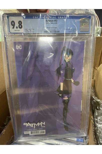 Batman #92 CGC 9.8 1 IN 25 Jimenez PUNCHLINE Profile Variant