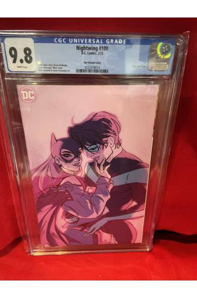 Nightwing #100 1 in 25 Babs Tarr Card Stock Var CGC 9.8