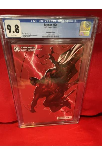 Batman #126 1 IN 25 Inhyuk Lee Card Stock Var CGC 9.8