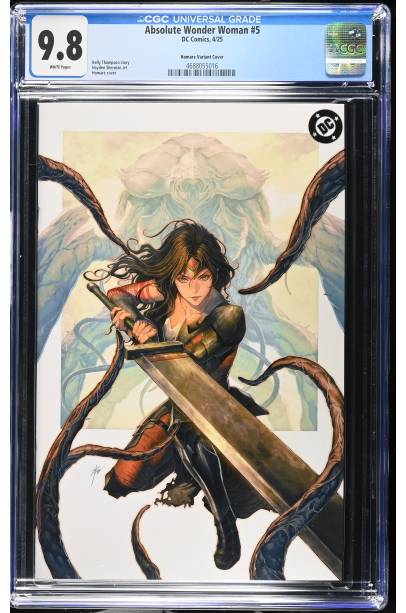 Absolute Wonder Woman #5 1 in 50 Homare Virgin VAR CGC 9.8