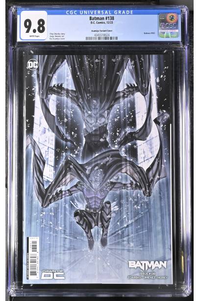 Batman #138 1 IN 25 Kia Asamiya Card Stock Var CGC 9.8