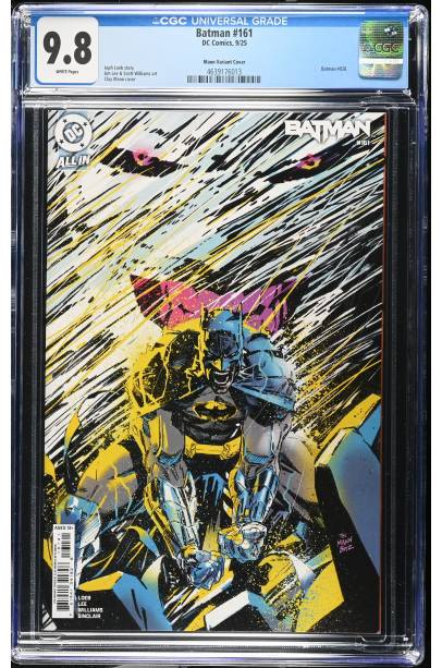 Batman #161 1 in 25 Clay Mann Var CGC 9.8 Batman #161 1 in 25 Clay Mann Var CGC 9.8