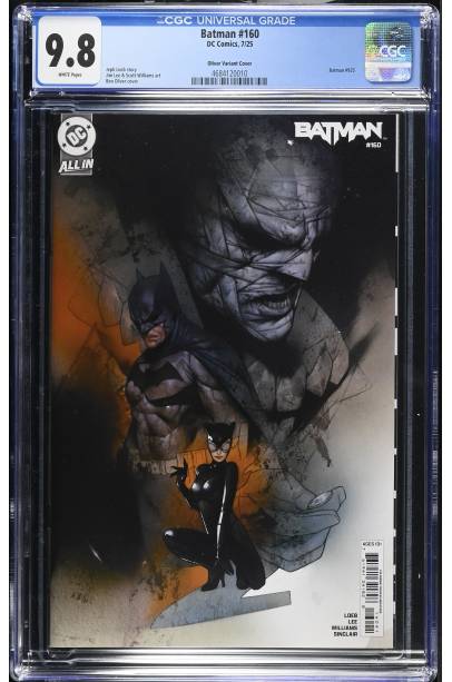 Batman #160 1 in 25 Ben Oliver Var CGC 9.8 Batman #160 1 in 25 Ben Oliver Var CGC 9.8