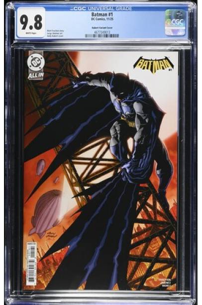 Batman #1 1 in 25 Andy Kubert Var CGC 9.8