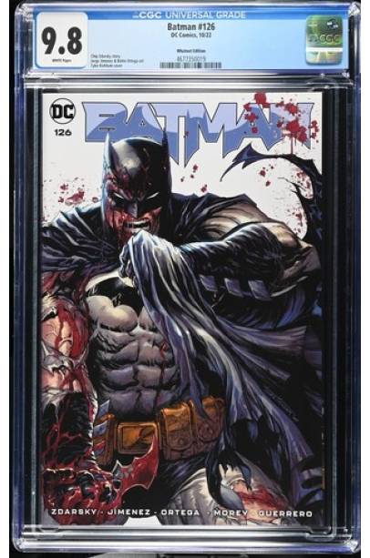 Batman #126 Tyler Kirkham Exclusive Var CGC 9.8 Batman #126 Tyler Kirkham Exclusive Var CGC 9.8