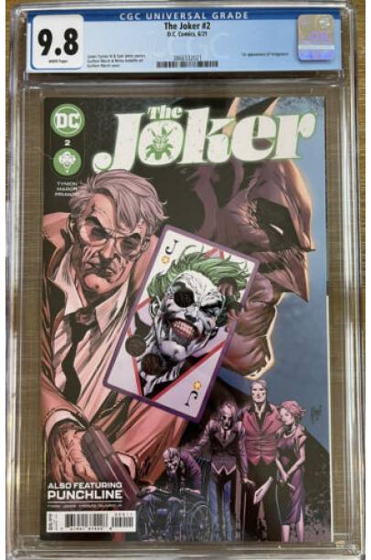 The Joker #2 CGC 9.8 2021Key 1st Appearance Of Vengeance Daughter Of Bane