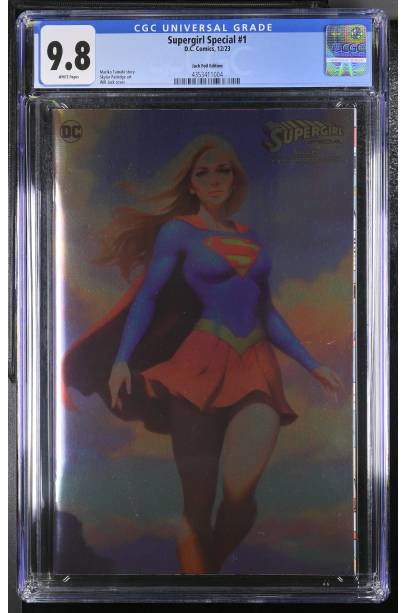 Supergirl Special #1 Will Jack Foil Edition CGC 9.8