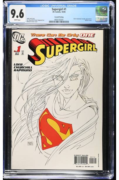 Supergirl #1 Second Printing CGC 9.6