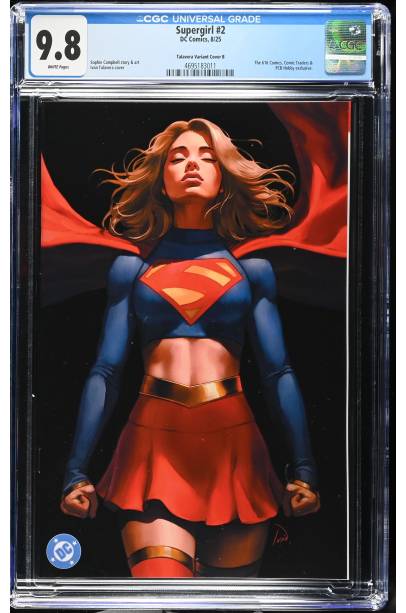 Supergirl #2 Ivan Talavera Exclusive Virgin Var CGC 9.8