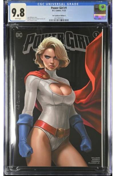 Power Girl #1 The Syndicate Edition A exclusive CGC 9.8