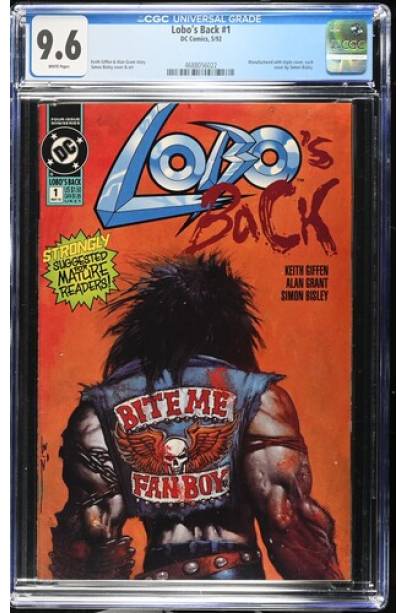 Lobo's Back #1 (1992) CGC 9.6