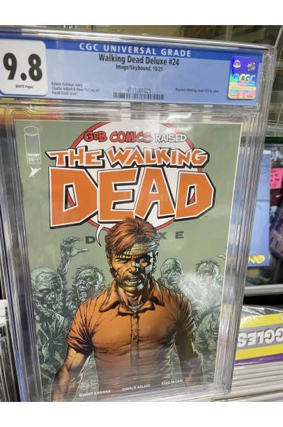 WALKING DEAD DELUXE #24 CGC 9.8 GNB COMICS EXCLUSIVE