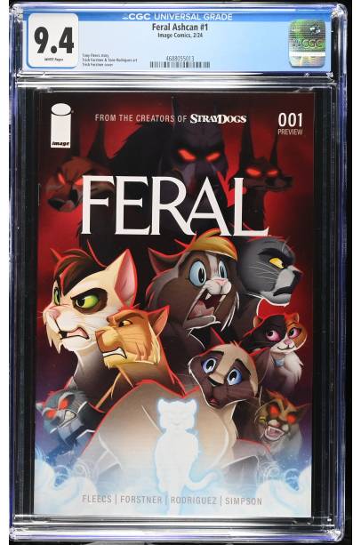 Feral Ashcan #1 CGC 9.4