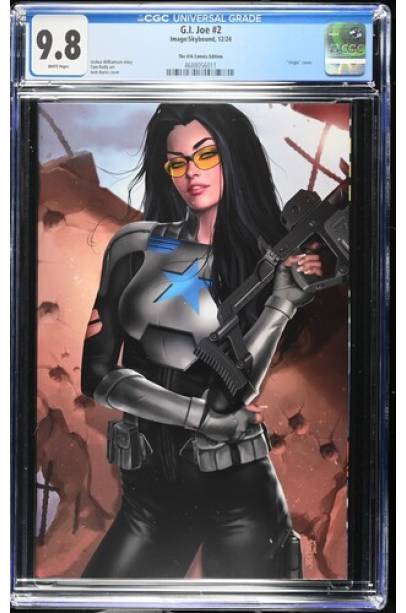 G.I. Joe #2 exclusive Josh Burns var CGC 9.8
