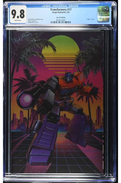 Transformers #17 Raymond Gay Foil Var CGC 9.8