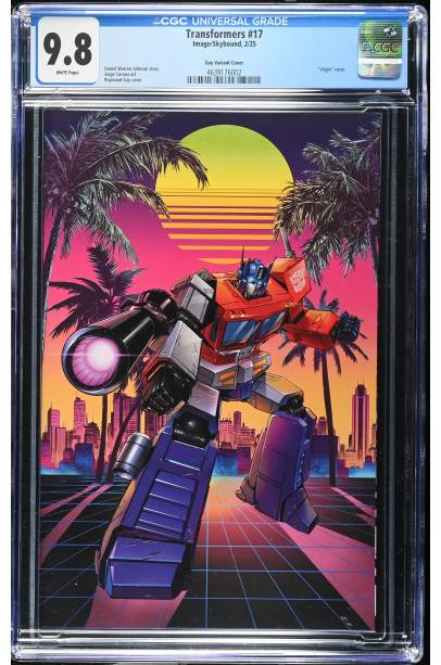 Transformers #17 Raymond Gay Virgin Var CGC 9.8