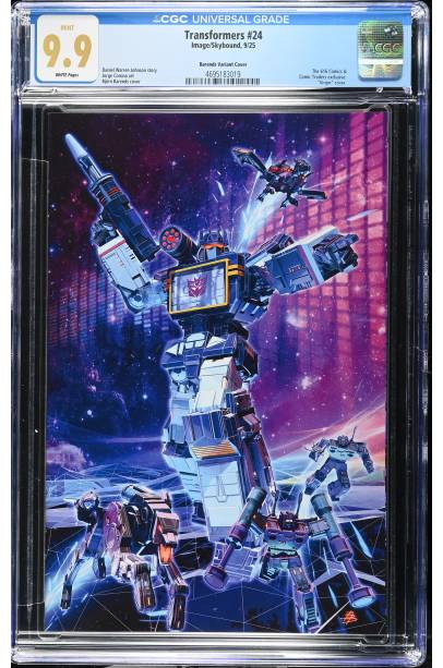 Transformers #24 Bjorn Barends Exclusive cover CGC 9.9 MINT