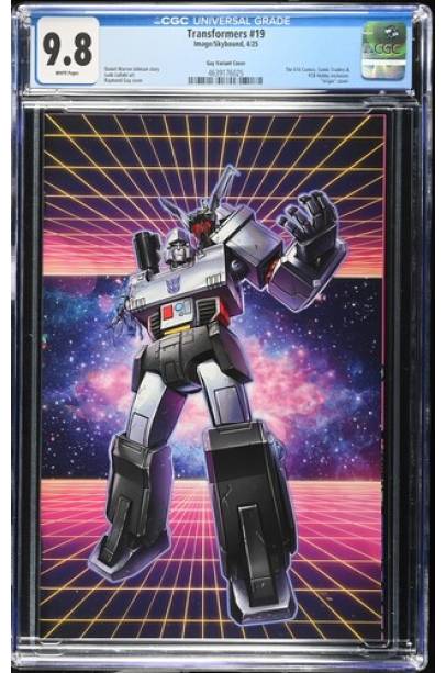 Transformers #19 Raymond Gay Virgin Var CGC 9.8