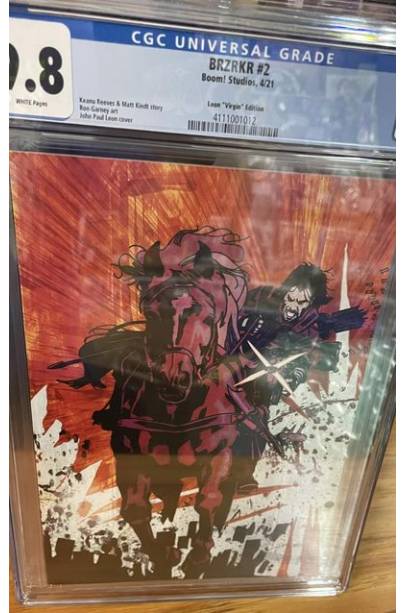 BRZRKR (Berzerker) #2 CGC 9.8 (Leon 