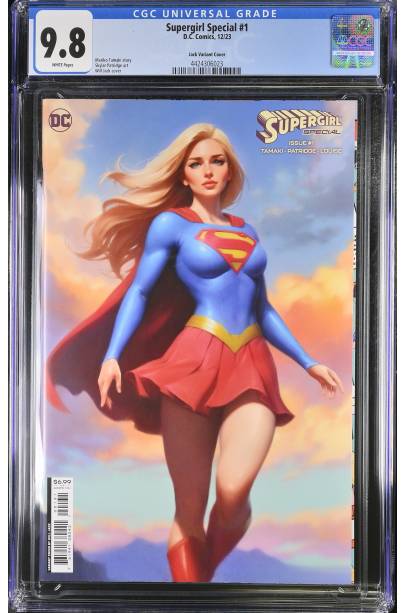 Supergirl Special #1 Will Jack Card Stock Var CGC 9.8