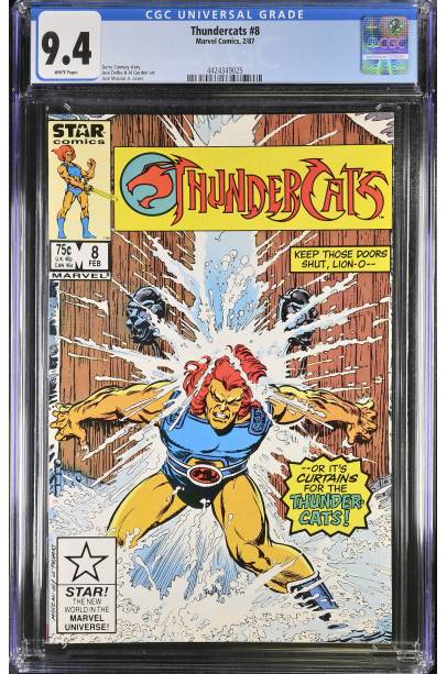 Thundercats #8 1987 CGC 9.4