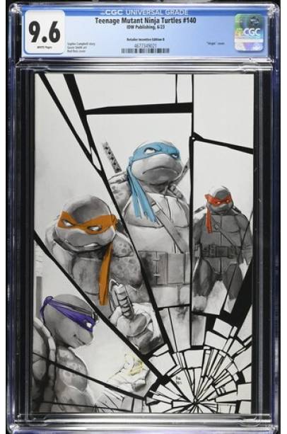 Teenage Mutant Ninja Turtles #140 1 in 25 Var CGC 9.6