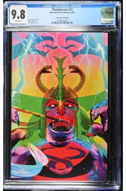 Thundercats #12 Virgin ComicTom Exclusive Var CGC 9.8