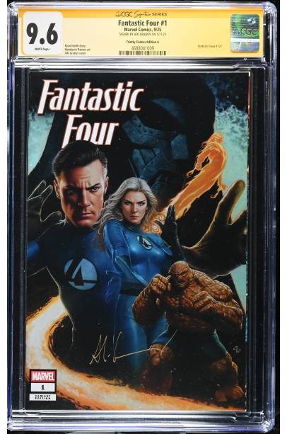 Fantastic Four #1 SDCC EXCLUSIVE SIGNED BY ADI GRANOV CGC SIGNATURE SERIES 9.6