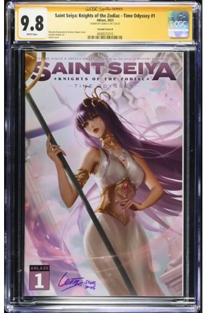 Saint Seiya: Knights of the Zodiac #1 CGC SIGNATURE SERIES 9.8 SIGNED BY LEIRIX
