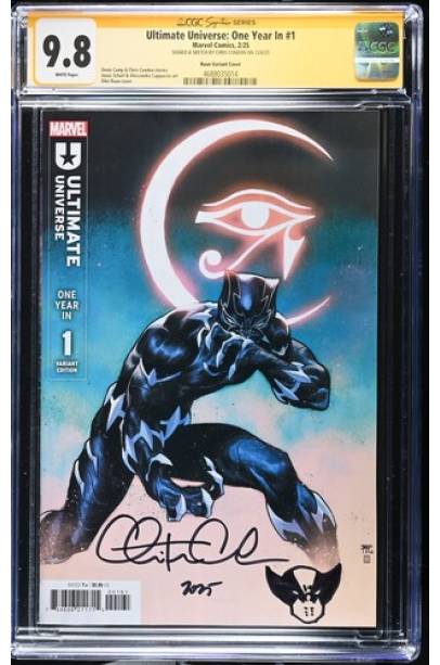 Ultimate Universe: One Year In #1 SIGNED & SKETCH BY CHRIS CONDON CGC SIGNATURE SERIES 9.8 Ruan Variant Cover