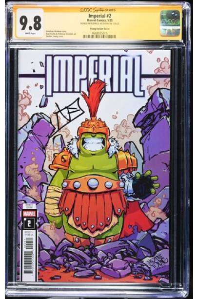 IMPERIAL #2 CGC SIGNATURE SERIES 9.8 SIGNED BY FEDERICO VICENTIN