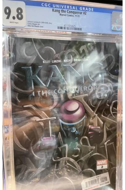 Kang the Conqueror #2 CGC 9.8 1st Renslayer A Cover Key